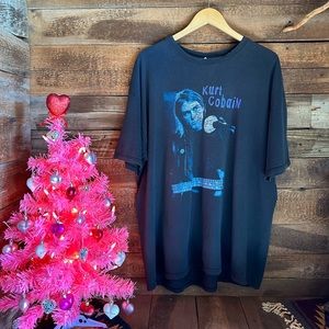 90’s Y2K double sided Kurt Cobain Anvil Tee